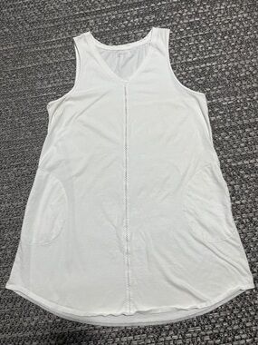 Love By Gap | White V-Neck Cover Up Dress